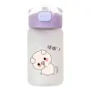 Binking 300ml pequeño y portátil niños pajita bomba tapa copa de agua de vidrio para estudiantes de verano con la mano taza puede Item Picture